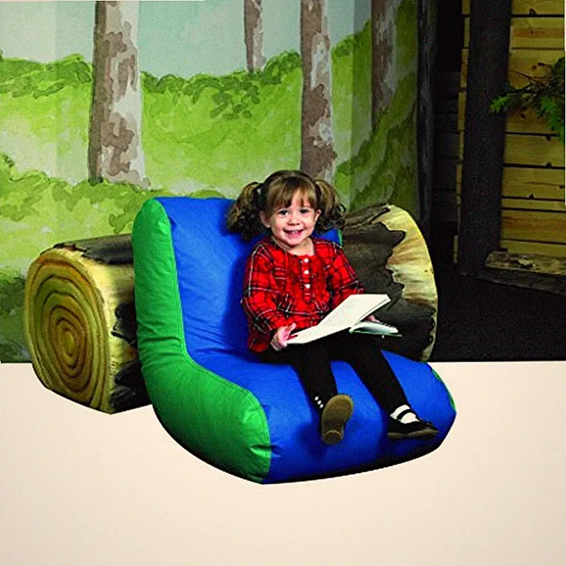 Children'S Factory Childrens Factory Preschool High Back Lounger Bean Bag Kids