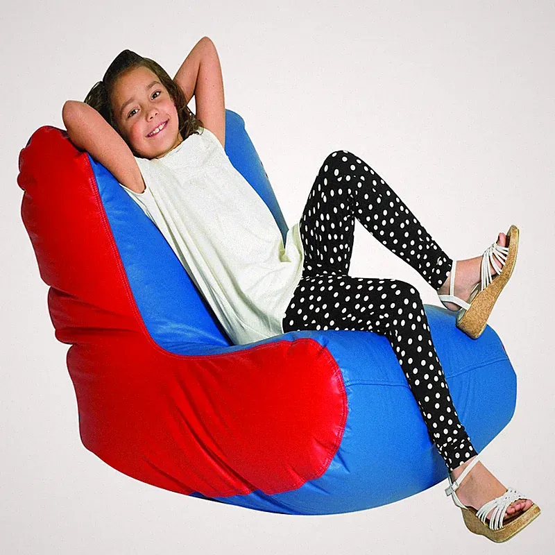 Children'S Factory Childrens Factory School Age High Back Lounger Kids Bean Bag
