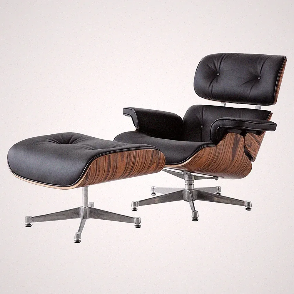 high back recliner chair with ottoman