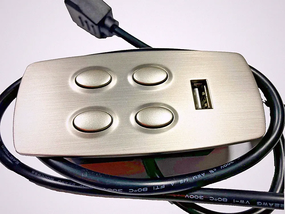 NEW! RIGHT SIDE Lazy Boy Recliner Couch Buttons w/ USB La-Z-Boy 10.000268.2000