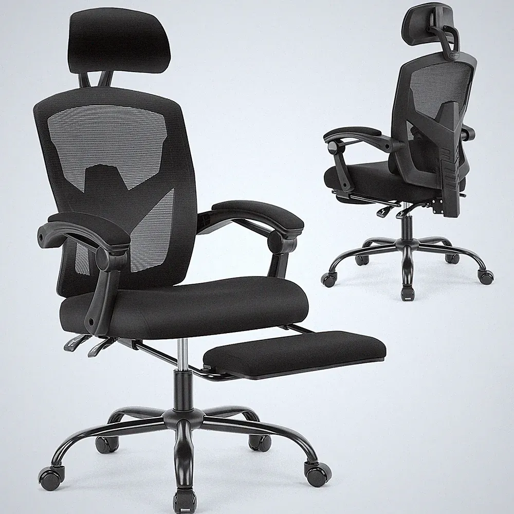 Office Chair with Footrest Desk Chair for Adults High Back Reclining Chairs
