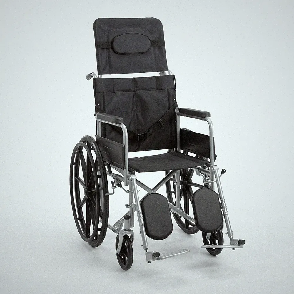 Reclining High-Back Manual Wheelchair – Adjustable Backrest XL-L08